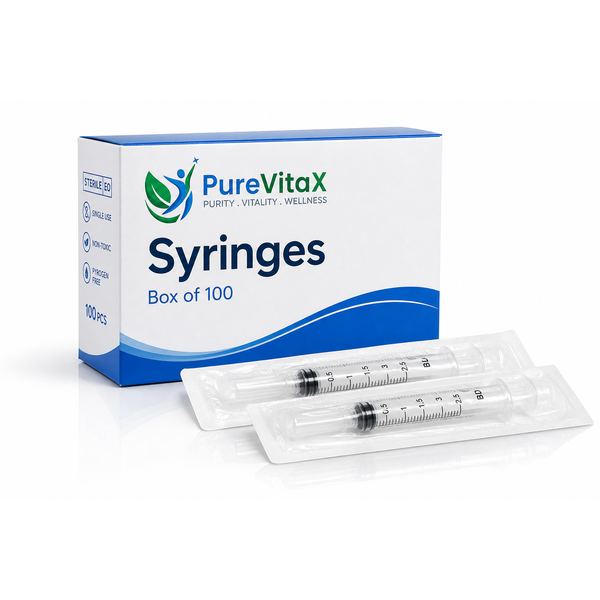 Box of 100 syringes